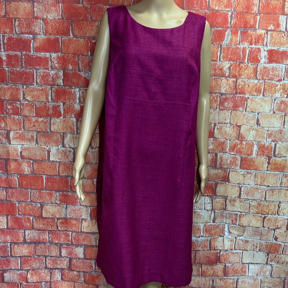 Leslie Fay Plus Size Shift Dress